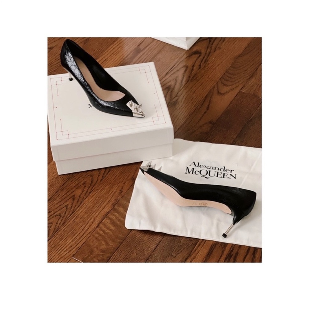 NWB Alexander McQueen Spiked/Studded Heels